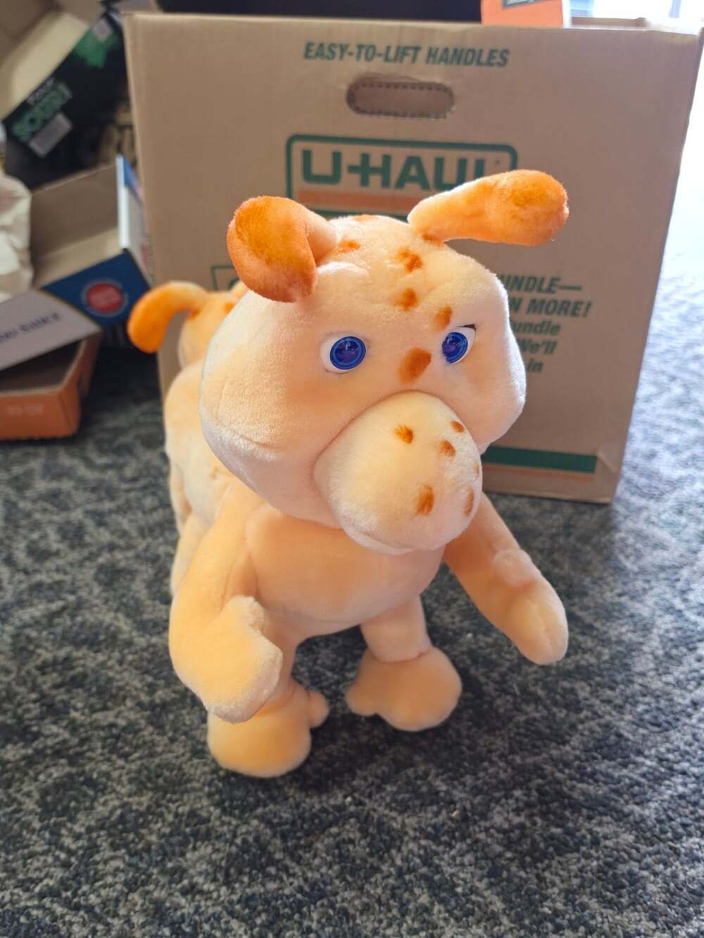Worlds of Wonder Grubby Worm Teddy Ruxpin Plush